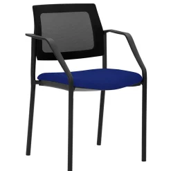 Wohnen Wartezimmerstuhl zum Stapeln mit Armlehnen - Senne