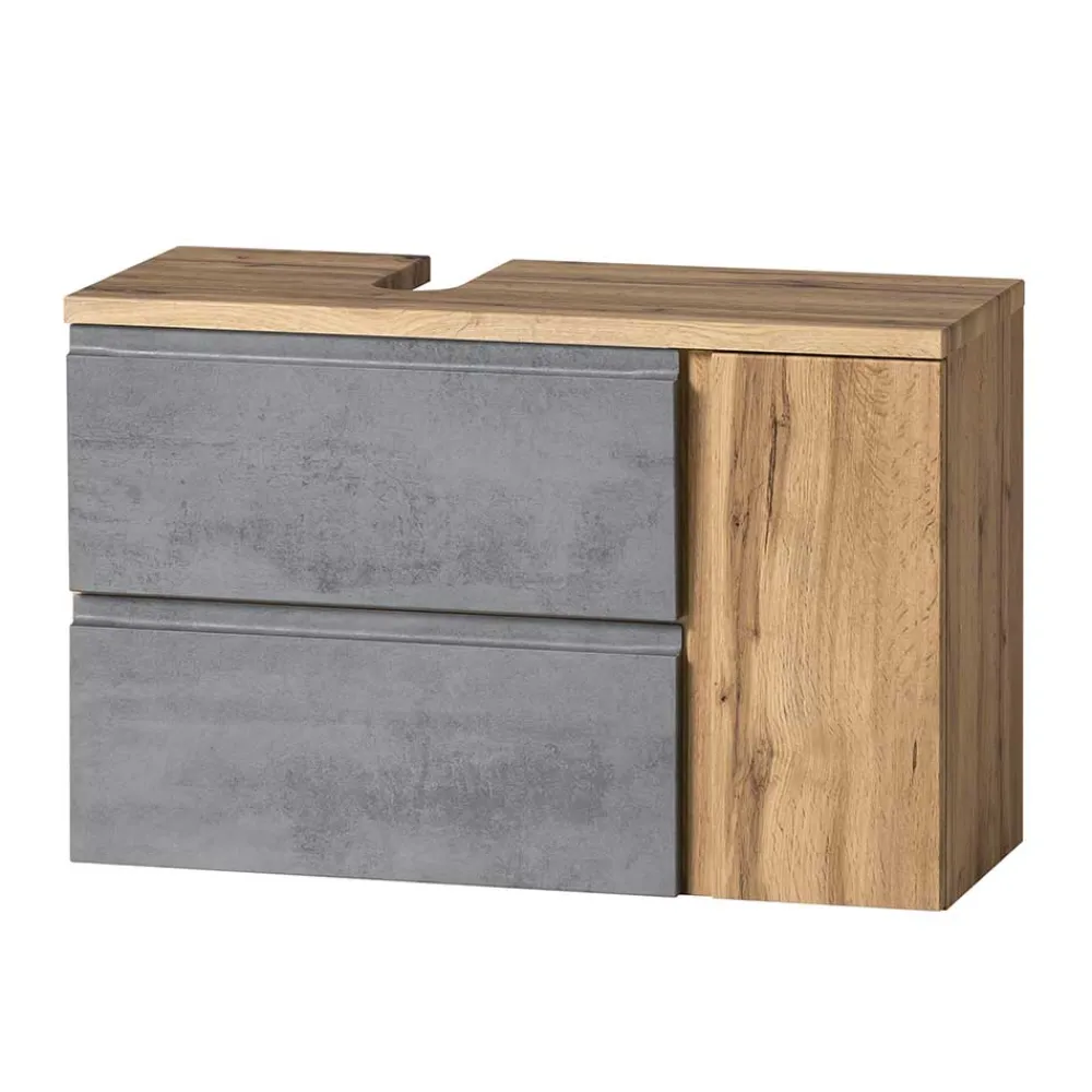 Wohnen Waschbecken Badezimmerschrank stehend oder hängend - Mia