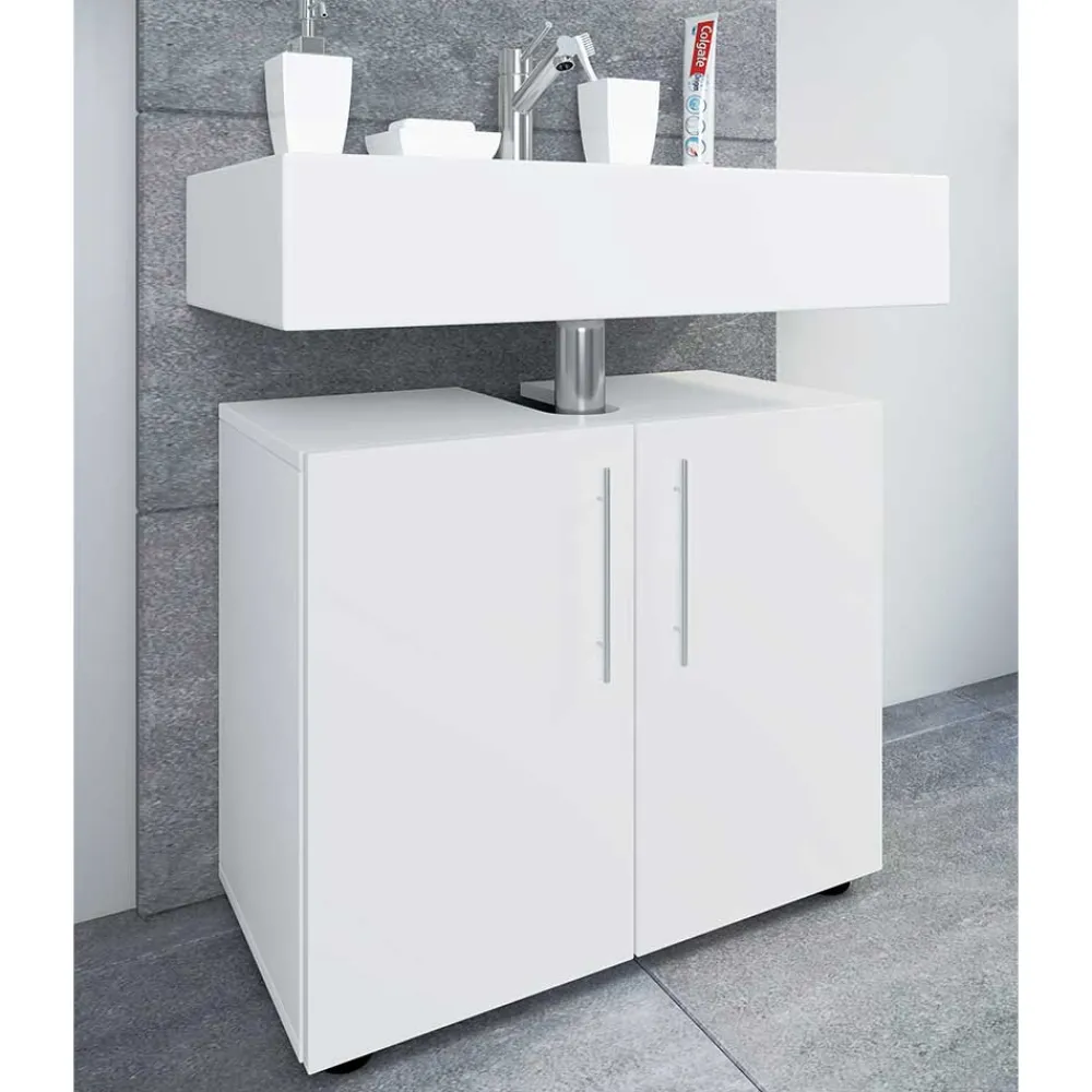 Wohnen Badschränke|Waschtisch*Waschbecken Badschrank mit Doppeltür - Sua