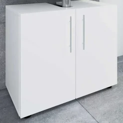 Wohnen Badschränke|Waschtisch*Waschbecken Badschrank mit Doppeltür - Sua