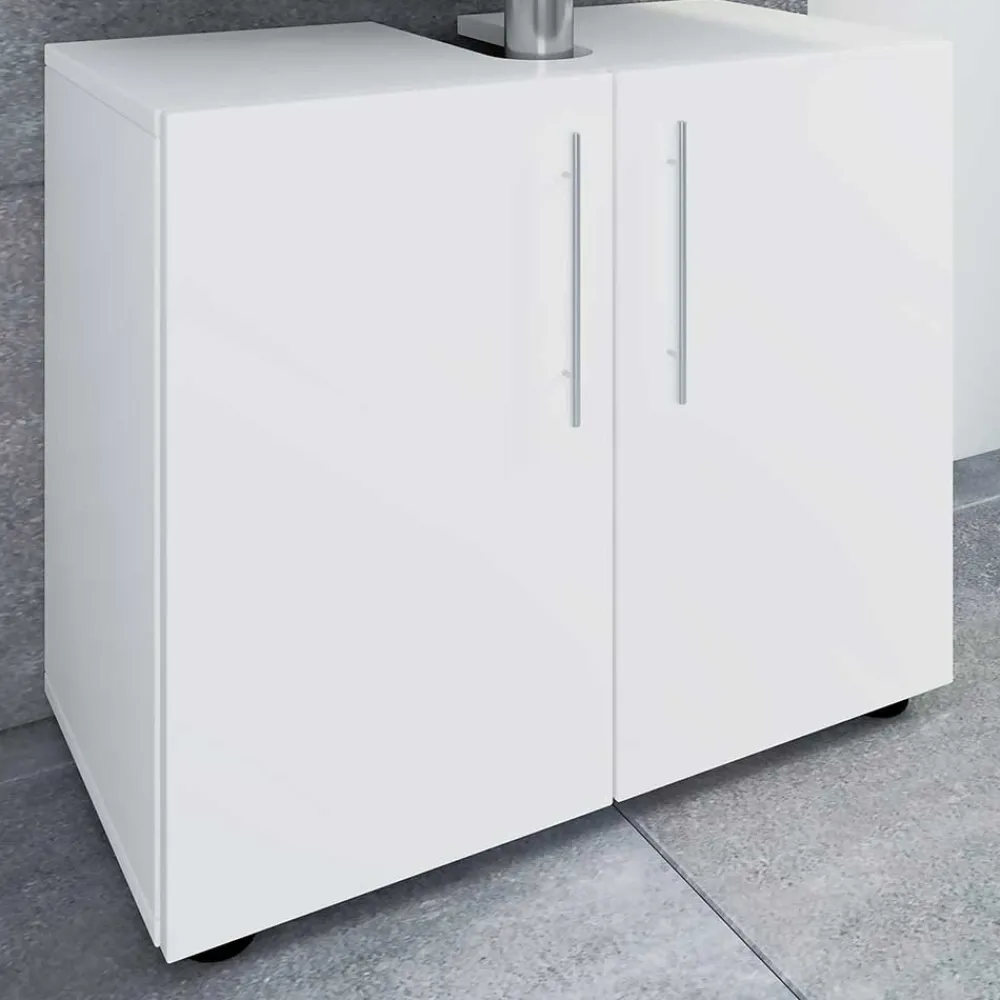 Wohnen Badschränke|Waschtisch*Waschbecken Badschrank mit Doppeltür - Sua