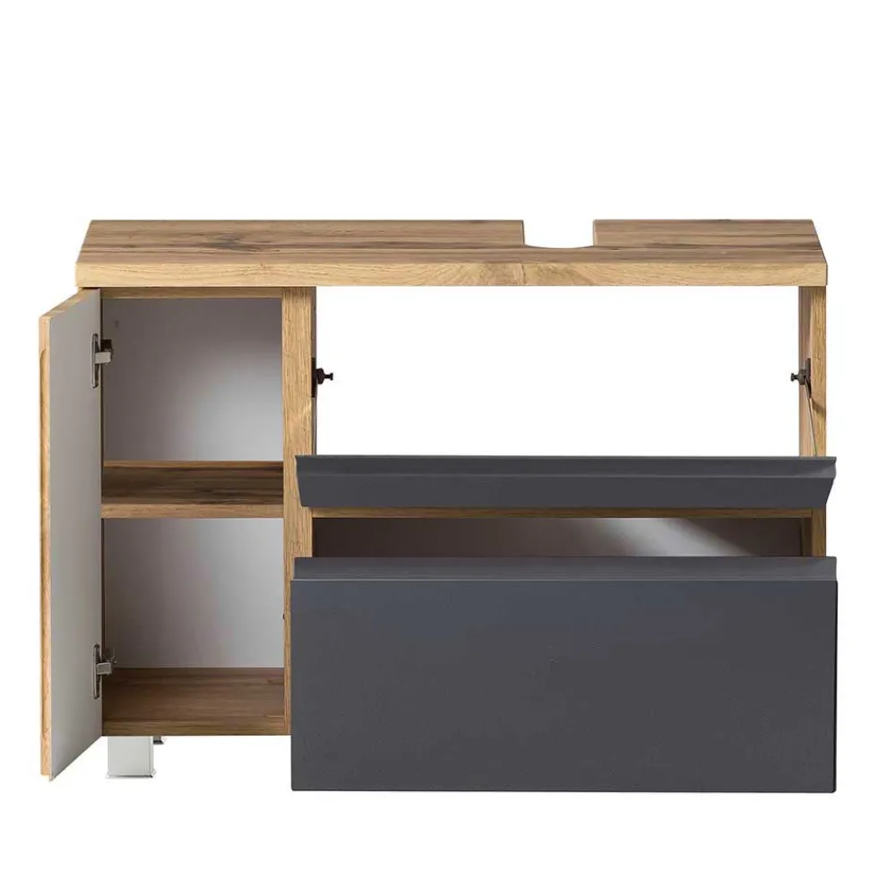 Wohnen Waschtisch|Waschbeckenunterschränke*Waschbecken Unterschrank in 85 cm Breite - Jambi