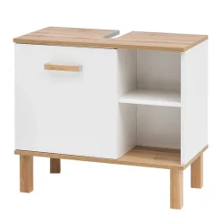 Wohnen Waschtisch|Waschbeckenunterschränke*Waschbecken Unterschrank mit Tür & 2 Fächern - Utiona