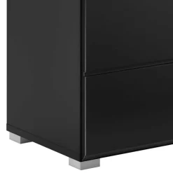 Wohnen Waschbecken Unterschrank in Schwarz Hochglanz - Culina