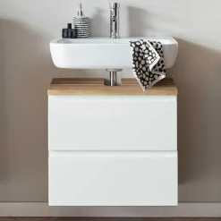 Wohnen Badschränke|Waschtisch*Waschbecken Unterschrank mit Klappe & Schublade - Eight