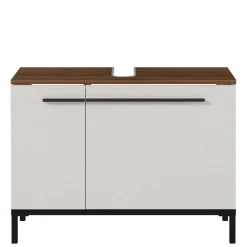 Wohnen Badschränke*Waschbecken Unterschrank in Hellgrau - Dolida