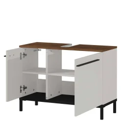 Wohnen Badschränke*Waschbecken Unterschrank in Hellgrau - Dolida