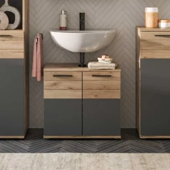 Wohnen Waschbecken Unterschrank 2-türig - Depart