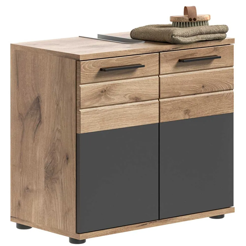 Wohnen Waschbecken Unterschrank 2-türig - Depart