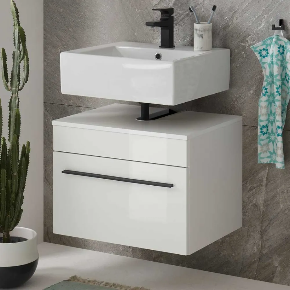 Wohnen Waschbeckenschrank für die Wandmontage - Ingmesan