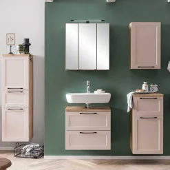 Wohnen Waschbeckenschrank in Hellgrau - Trioto