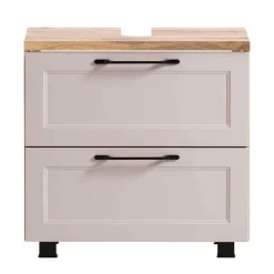 Wohnen Waschbeckenschrank in Hellgrau - Trioto