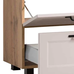 Wohnen Waschbeckenschrank in Hellgrau - Trioto