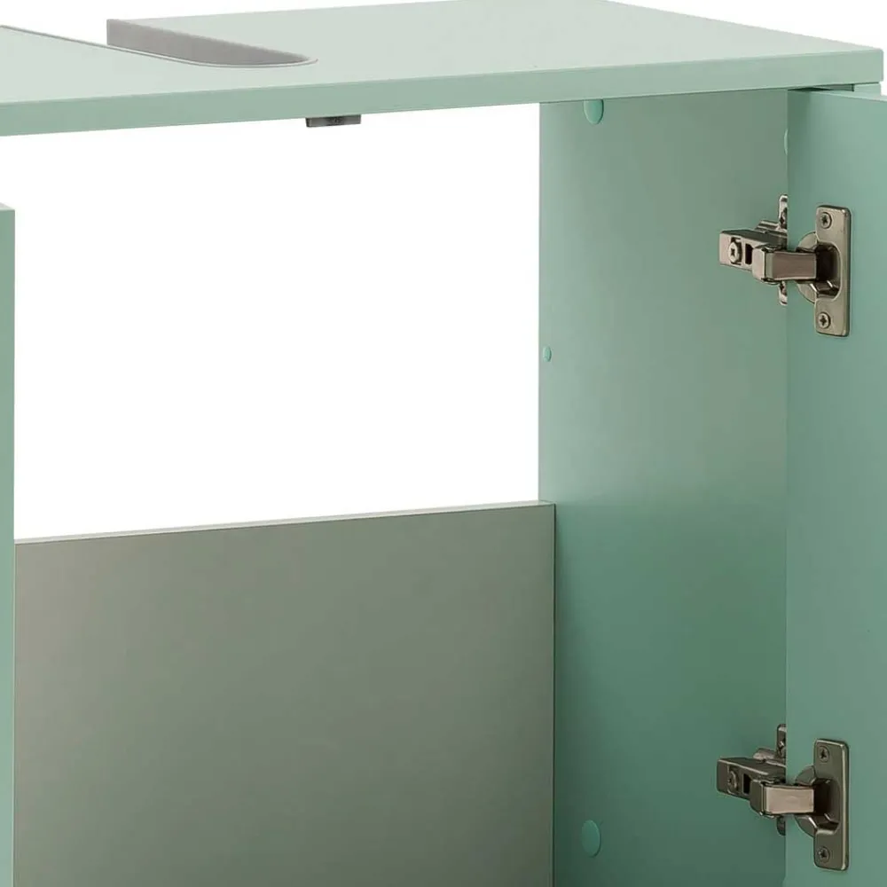 Wohnen Waschtisch|Waschbeckenunterschränke*Waschbeckenschrank in Mintgrün & Gold - Aparcian