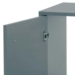 Wohnen Waschtisch|Waschbeckenunterschränke*Waschbeckenschrank in Petrol Blau & Eiche - Matrera