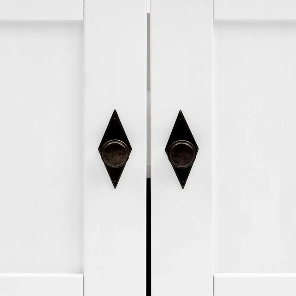 Wohnen Waschbeckenschrank in Weiß & Kiefer Lauge - Sibiuta