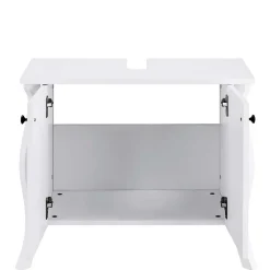 Wohnen Badschränke|Waschtisch*Waschbeckenschrank in Weiß - 2-türig - Besi