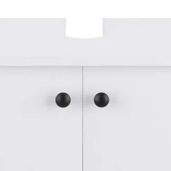 Wohnen Badschränke|Waschtisch*Waschbeckenschrank in Weiß - 2-türig - Besi