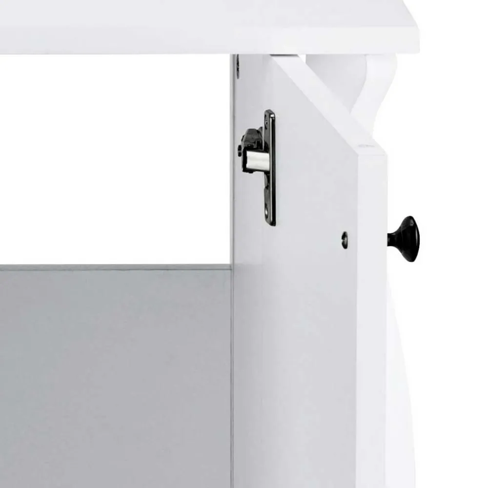 Wohnen Badschränke|Waschtisch*Waschbeckenschrank in Weiß - 2-türig - Besi