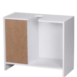 Wohnen Waschbeckenschrank in Weiß 63 cm breit - Hank