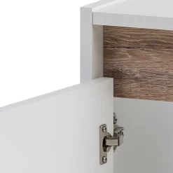 Wohnen Waschbeckenschrank in Weiß & Wildeiche - Etravia