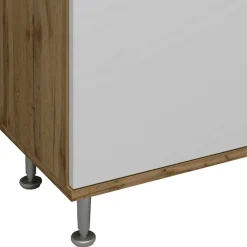 Wohnen Waschbeckenschrank mit drei Schubladen & Tür - Nelani I