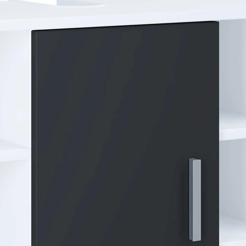 Wohnen Waschbeckenschrank mit Tür und sechs Fächern - Musone