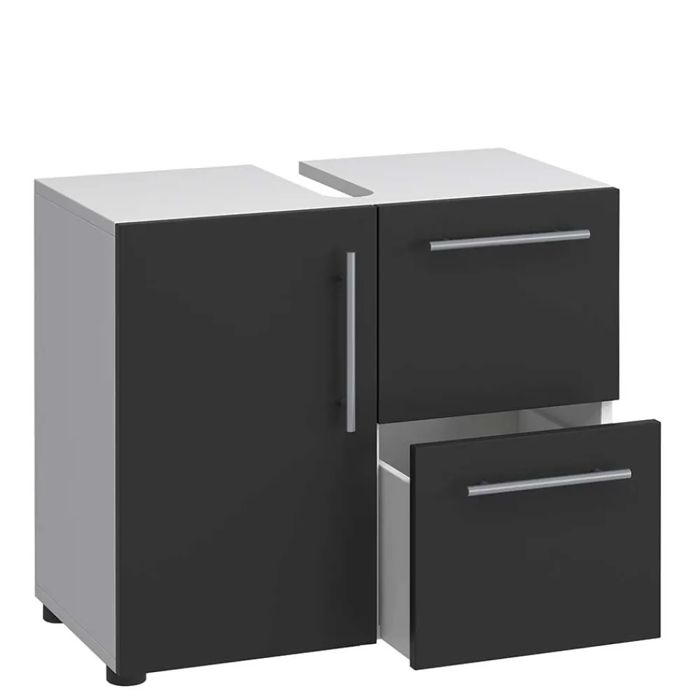 Wohnen Waschtisch|Waschbeckenunterschränke*Waschbeckenschrank mit zwei Schubladen und Tür - Cranies