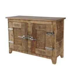 Wohnen Waschtisch|Waschbeckenunterschränke*Waschbeckenschrank Suennas aus Mangobaum Massivholz