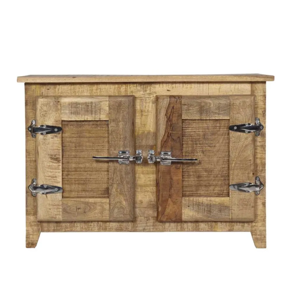 Wohnen Waschtisch|Waschbeckenunterschränke*Waschbeckenschrank Suennas aus Mangobaum Massivholz