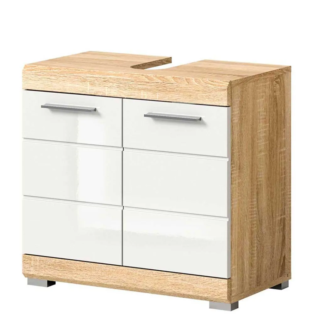 Wohnen Waschbeckenunterschrank 60 cm breit - Calbanyara