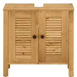 Wohnen Waschbeckenunterschrank aus Kiefer Massivholz - Zavieca