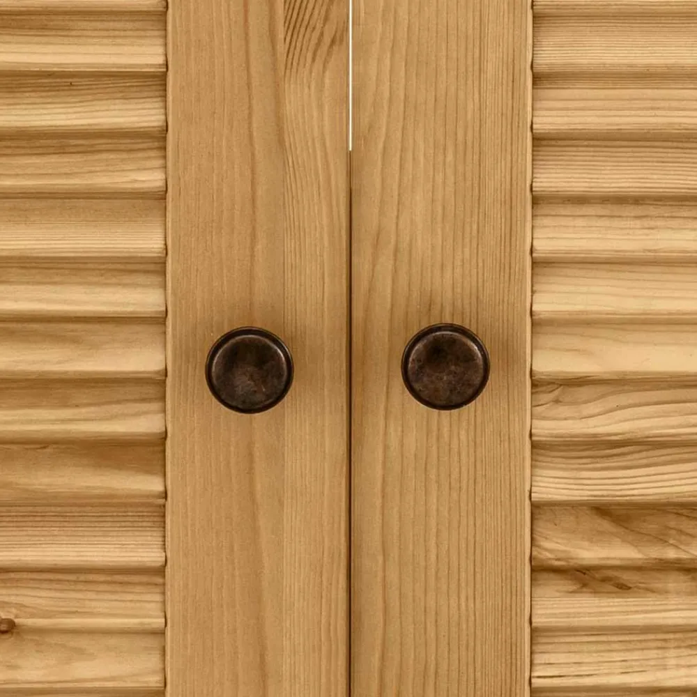 Wohnen Waschbeckenunterschrank aus Kiefer Massivholz - Zavieca