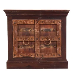 Wohnen Waschbeckenunterschrank aus Recyclingholz - Solapura