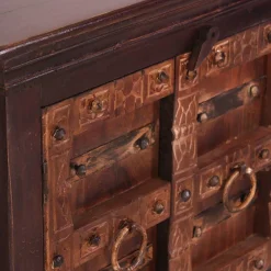 Wohnen Waschbeckenunterschrank aus Recyclingholz - Solapura