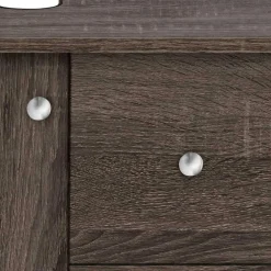 Wohnen Badschränke|Waschtisch*Waschbeckenunterschrank in Eiche Grau Holz Dekor - Fionora