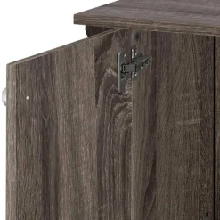 Wohnen Badschränke|Waschtisch*Waschbeckenunterschrank in Eiche Grau Holz Dekor - Fionora