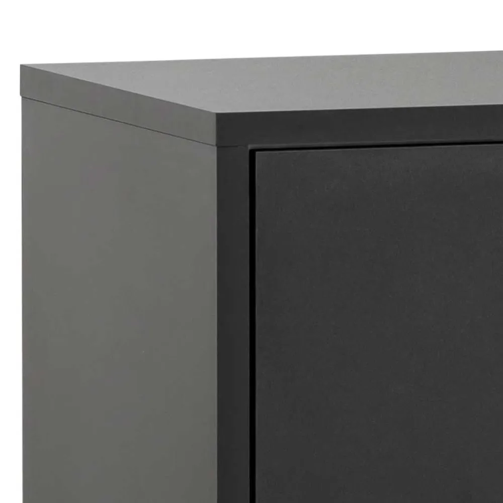 Wohnen Badschränke*Waschbeckenunterschrank in Schwarz & Gold - Vulcanisa