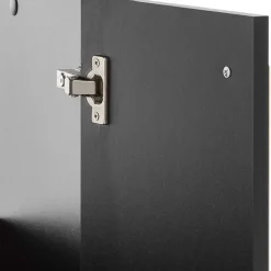 Wohnen Badschränke*Waschbeckenunterschrank in Schwarz & Gold - Vulcanisa