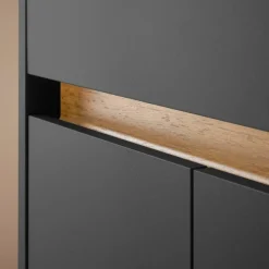 Wohnen Badschränke|Waschtisch*Waschbeckenunterschrank in Anthrazit - Ahilav