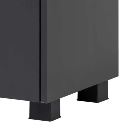 Wohnen Waschtisch|Waschbeckenunterschränke*Waschbeckenunterschrank in Anthrazit & Wildeiche - Marcius