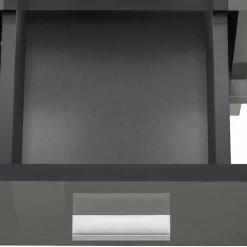 Wohnen Waschtisch|Waschbeckenunterschränke*Waschbeckenunterschrank in Grau glänzend - Ulivia