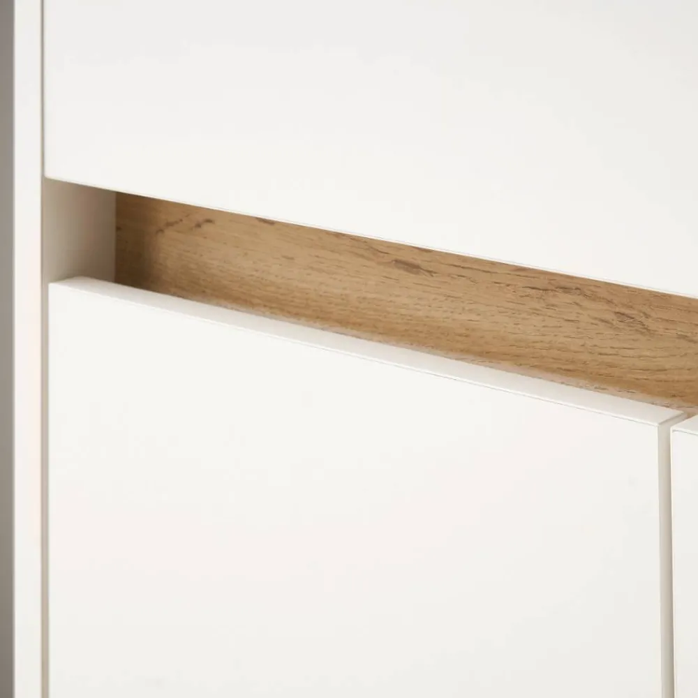 Wohnen Waschbeckenunterschrank in Weiß - Nonessia