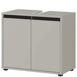 Wohnen Waschbeckenunterschrank in Grau - Ancela
