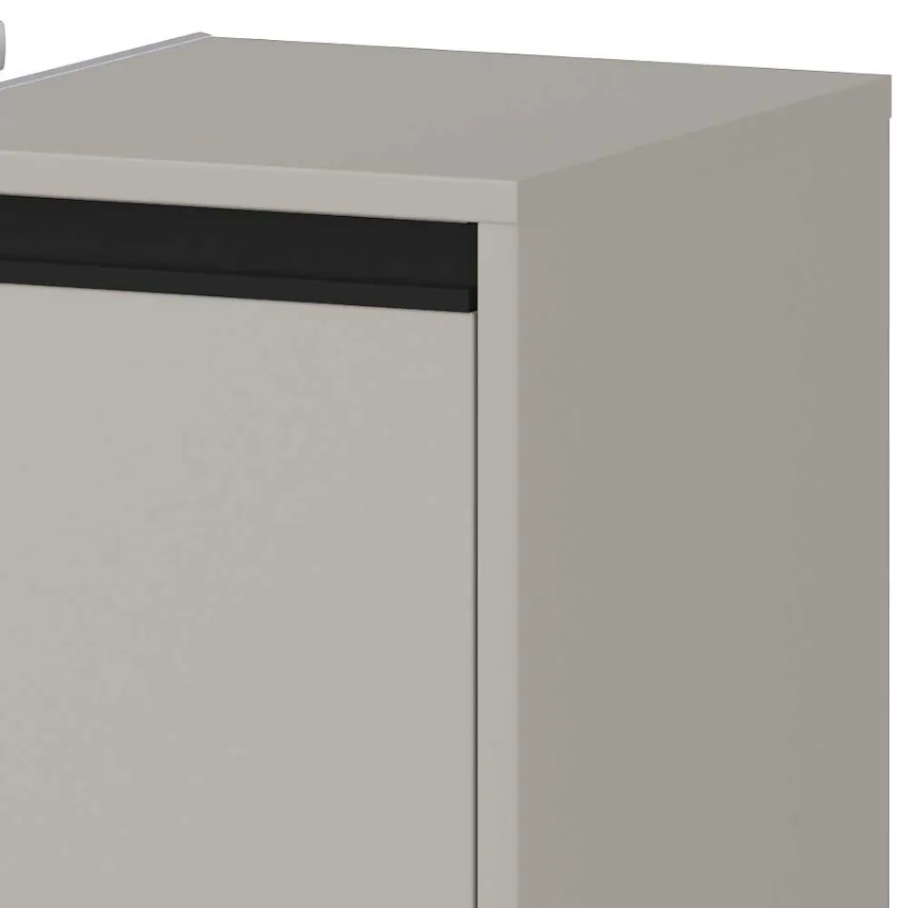 Wohnen Waschbeckenunterschrank in Grau - Ancela