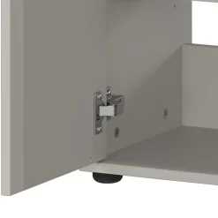 Wohnen Waschbeckenunterschrank in Grau - Ancela