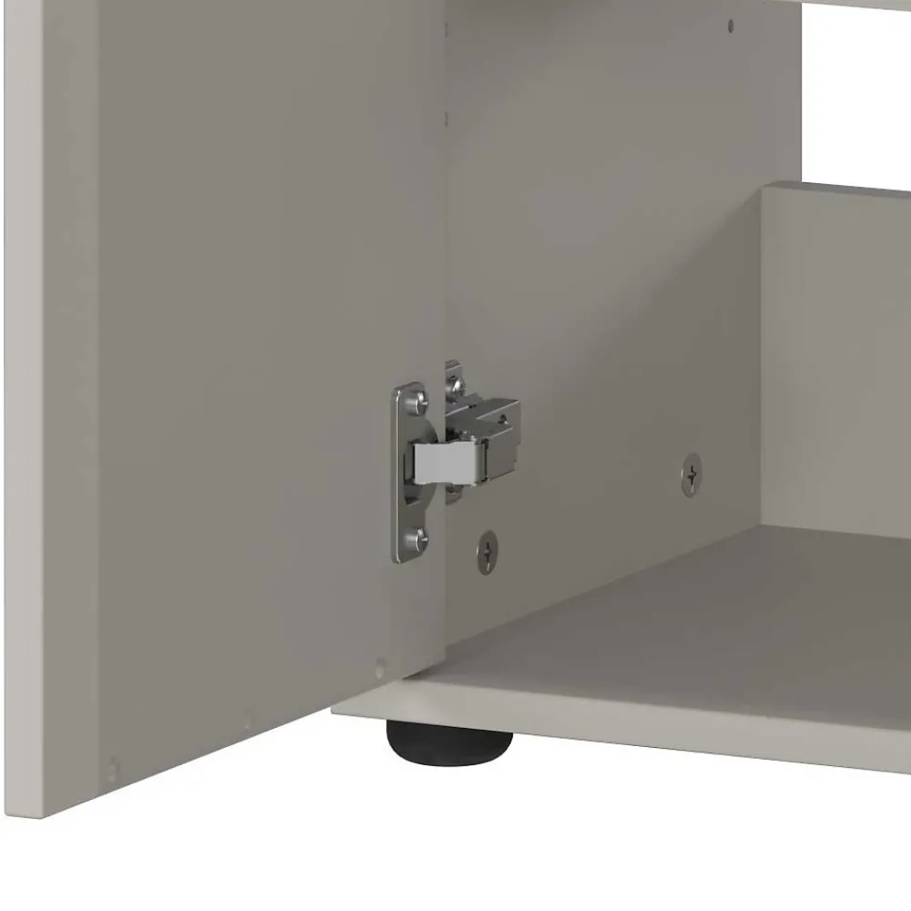 Wohnen Waschbeckenunterschrank in Grau - Ancela