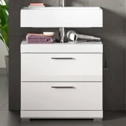 Wohnen Waschbecken-Unterschrank in Weiß - Henriette