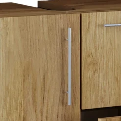 Wohnen Waschtisch|Waschbeckenunterschränke*Waschbeckenunterschrank mit zwei Schubladen & Tür - Ostrivena