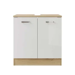 Wohnen Badschränke|Waschtisch*Waschbeckenunterschrank mit Sockelgestell - Highlamp